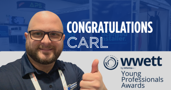 Congratulations Carl, WWETT's Young Professionals awards honree